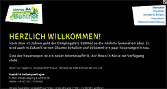 Desktop Screenshot of camping-buehlhof.de
